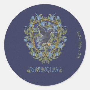Pegatina Redonda HARRY POTTER™   Escudo RAVENCLAW™