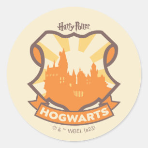 Pegatina Redonda HARRY POTTER™   Escudo Summer Magic HOGWARTS™