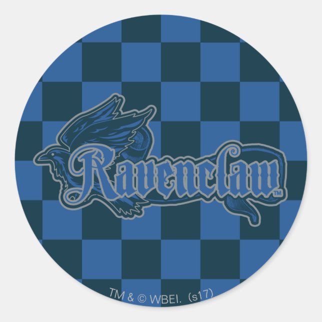 Pegatina Redonda Harry Potter | Gráfica Ravenclaw Eagle (Anverso)