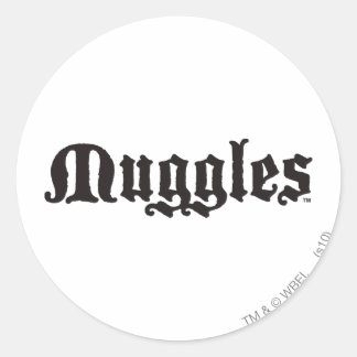 Pegatina Redonda Harry Potter Spell | Muggles