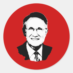 Pegatina Redonda Harry Reid