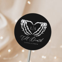 Hasta la Moda de muerte Boda gótico moderno