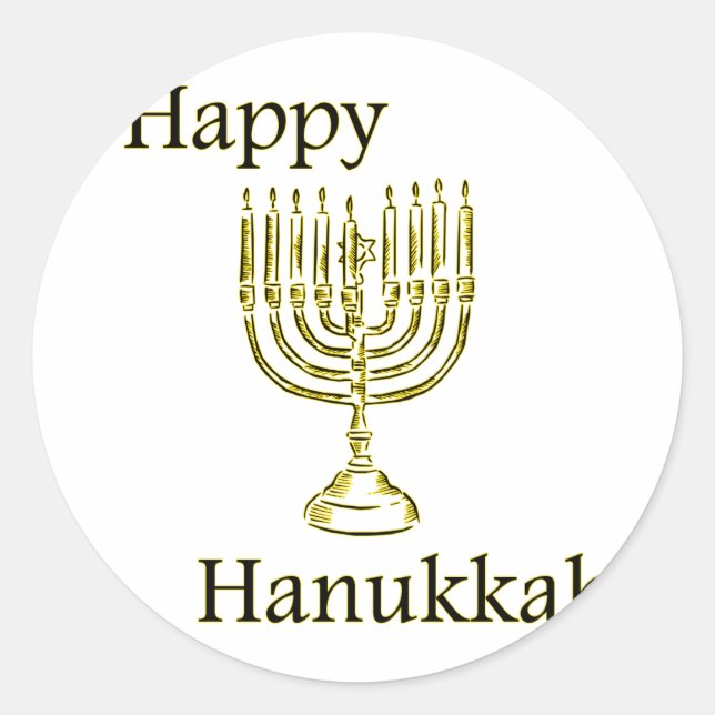 Pegatina Redonda haunkkah (Anverso)