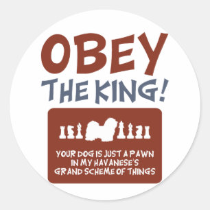 Pegatina Redonda Havanés