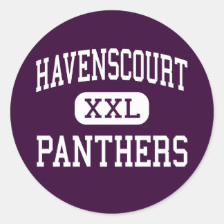 Pegatina Redonda Havenscourt - Panthers - Junior - Oakland