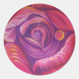 Pegatina Redonda Hay más