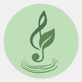 Pegatina Redonda Heather Niemi Savage Logo Large Round Stickers