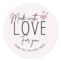 Hecho con amor para ti pequeño negocio