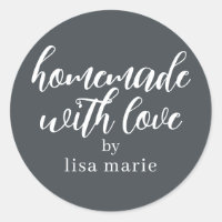 Hecho en casa con amor regalo personalizado de col