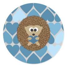Hedgehog y Corazón Azul