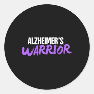 Pegatina Redonda Heimerheimers Dementia Heimerheimer Enfermedad Awa