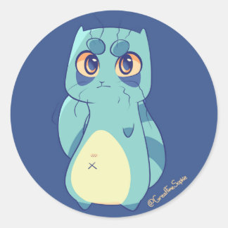 PEGATINA REDONDA HERALD PEGATINAS