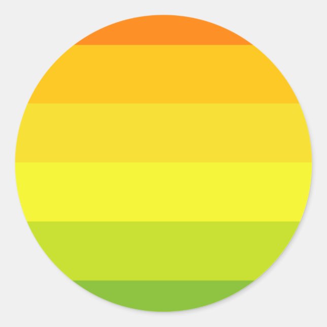 Pegatina Redonda Hermafrodita (Anverso)