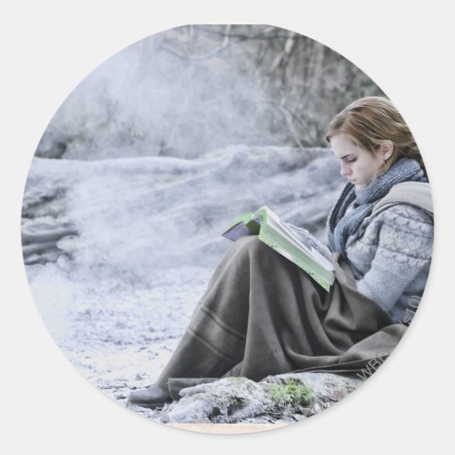 Pegatina Redonda Hermione 13 (Anverso)