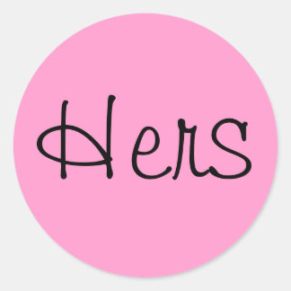 Pegatina Redonda Hers