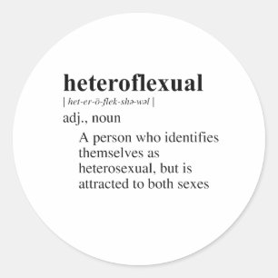 PEGATINA REDONDA HETEROFLEXUAL