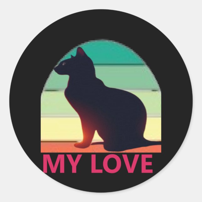 Pegatina Redonda Hidro Soy Suficiente (Anverso)