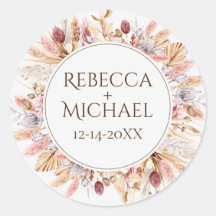 Hierba de Pampas Boda de Flores Silvestres Boho