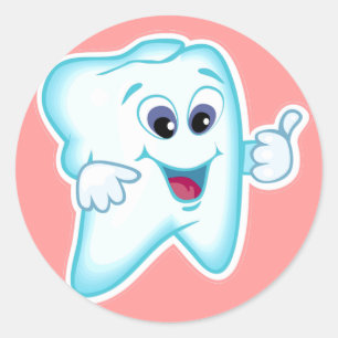 Pegatina Redonda Higienista dental