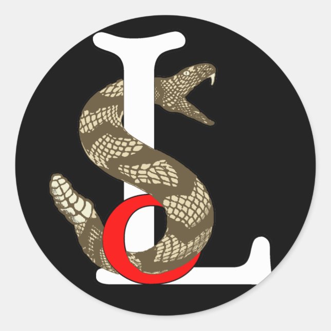 Pegatina Redonda Hijos de libertad (Anverso)