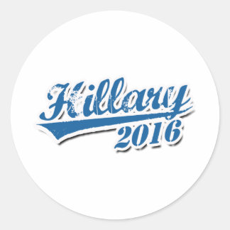 Pegatina Redonda HILLARY 2016 JERSEY OUTLINE.png