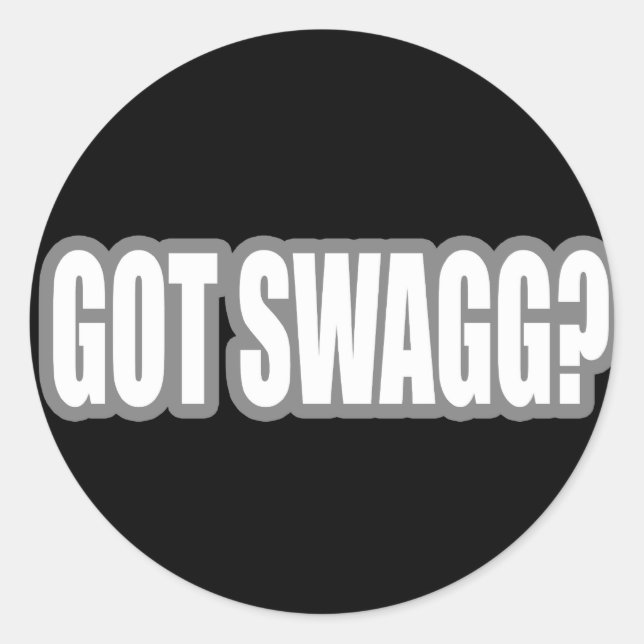 PEGATINA REDONDA HIP HOP (Anverso)