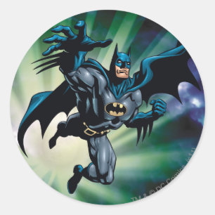 Pegatina Redonda Hiperunidad Batman - 12A