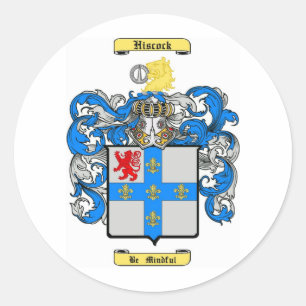 Pegatina Redonda Hiscock