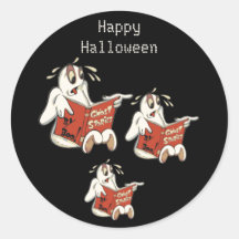 Historias de fantasmas Halloween Sticker