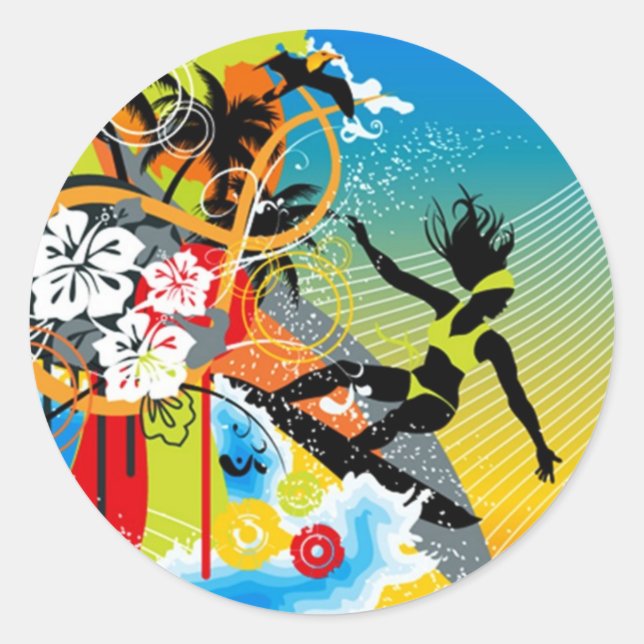 Pegatina Redonda hlhw_002 (Anverso)