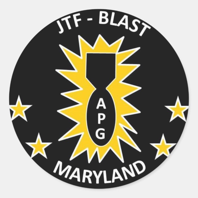 Pegatina Redonda Hockey sobre hielo APG (Anverso)