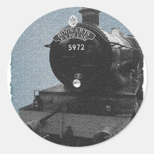 Pegatina Redonda Hogwarts Express