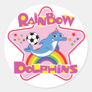 Pegatina Redonda Hoja de 6 Pegatinas redondos clásicos de 3"