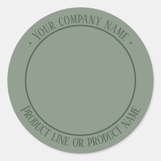 Pegatina Redonda Hoja de pegatinas de promoción de producto (Anverso)