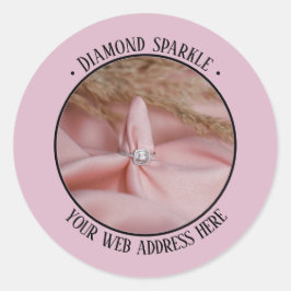 Pegatina Redonda Hoja de pegatinas de promoción de producto