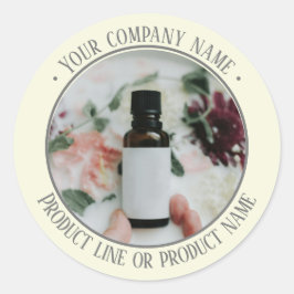 Pegatina Redonda Hoja de pegatinas de promoción de productos