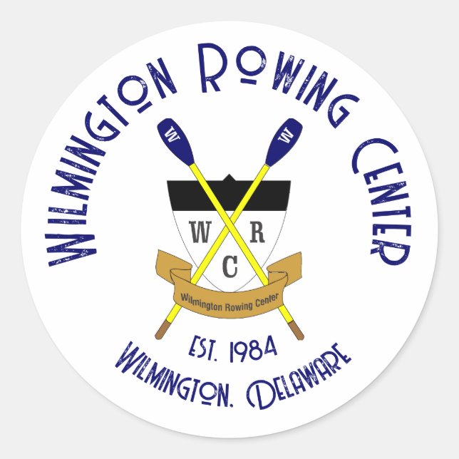 Pegatina Redonda Hoja WRC de grandes Pegatinas de papel redondo - M (Anverso)