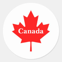 Hojas de arce rojas de Canadá con texto de persona