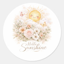 Hola Soleado – Lindo y Positivo Frase de Sol