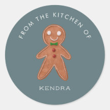 Holiday Baking Gingerbread Man