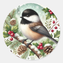 Holiday Chickadee