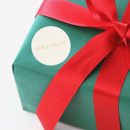 Pegatina Redonda Holy Night Sticker #2