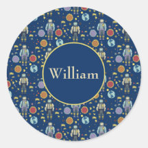 Hombre espacial asturauta personalizado colorido