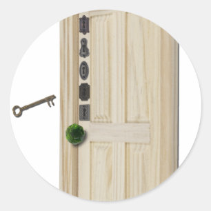 Pegatina Redonda HomeSecurity071611