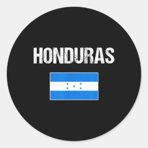 Pegatina Redonda Honduras