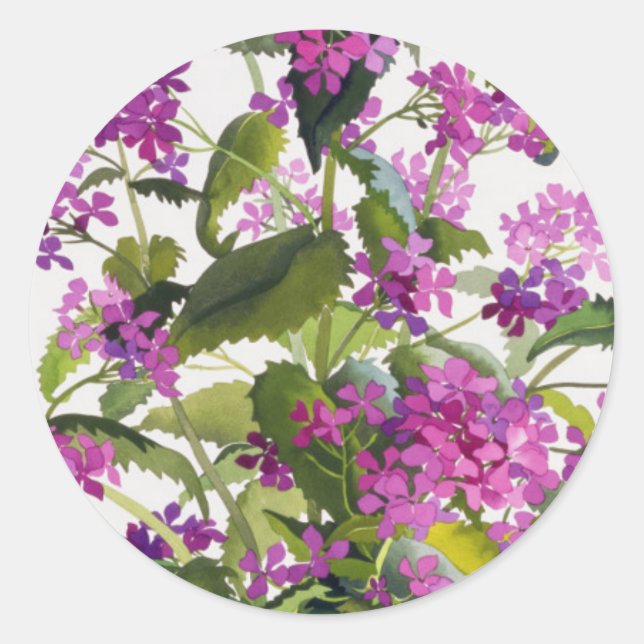 Pegatina Redonda Honestidad (Anverso)