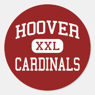 Pegatina Redonda Hoover - Cardenales - High - San Diego California