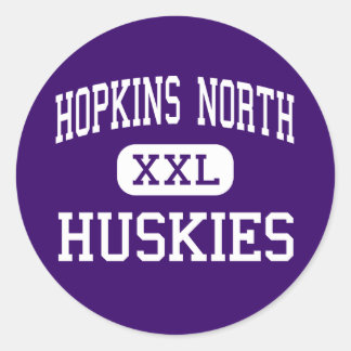 Pegatina Redonda Hopkins North - Huskies - Junior - Hopkins