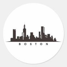 Horizonte urbano de la ciudad de Boston, horizonte