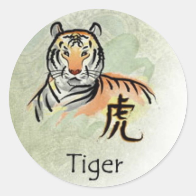 PEGATINA REDONDA HOROSCOPES CHINOS (Anverso)